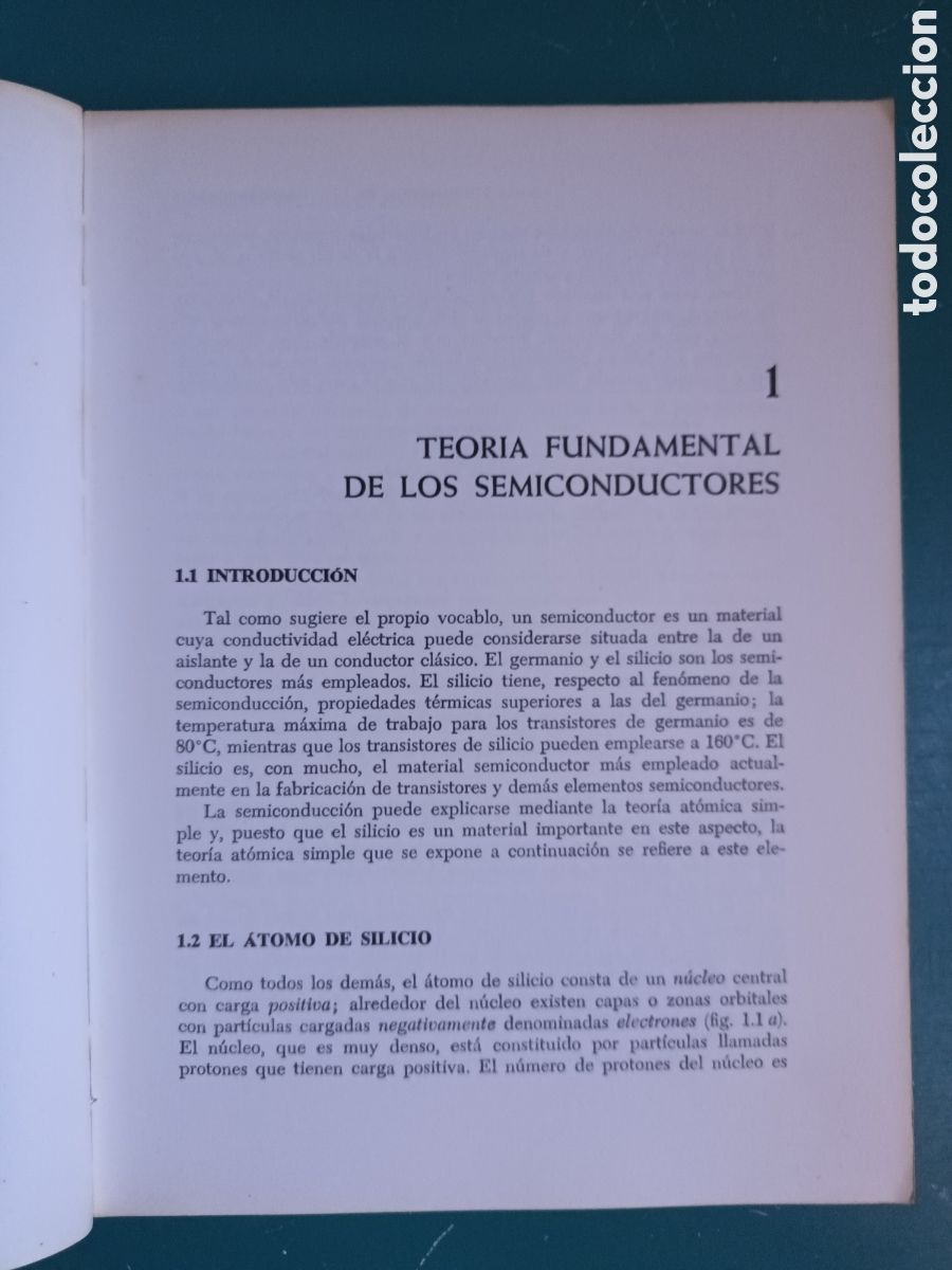 Libros de segunda mano: Introducci&oacute;n a los semiconductores. F J Bailey. 1973 - Foto 8