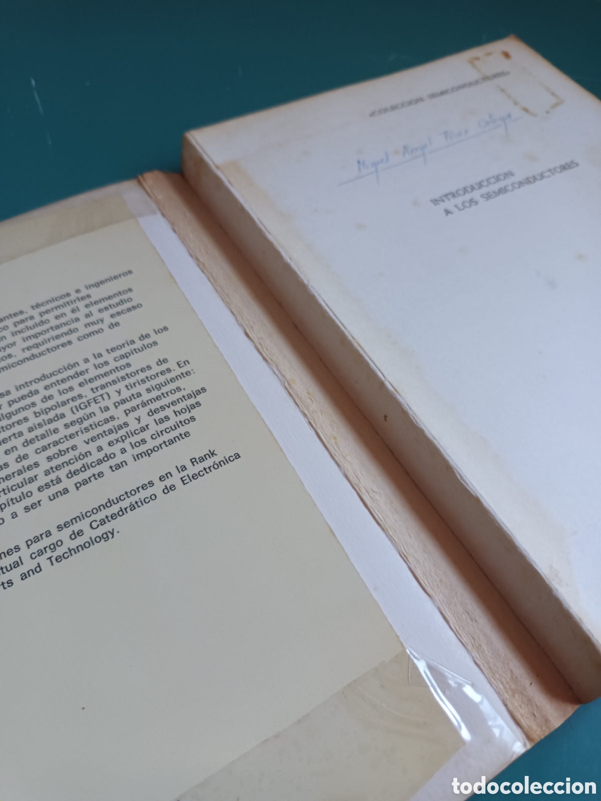 Libros de segunda mano: Introducci&oacute;n a los semiconductores. F J Bailey. 1973 - Foto 3