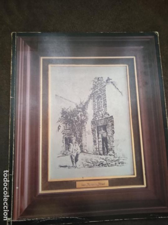 Libros de segunda mano: VIEJA CIUDAD DE LAS PALMAS. COMAS QUESADA. GRABADOS SERIGR&Aacute;FICOS EN PLATA. GALERIA ARTENARA.