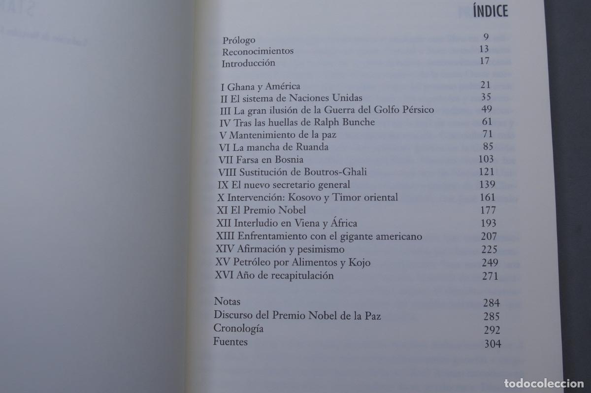 Libros de segunda mano: Kofi Annan. Stanley Meisler - Foto 2