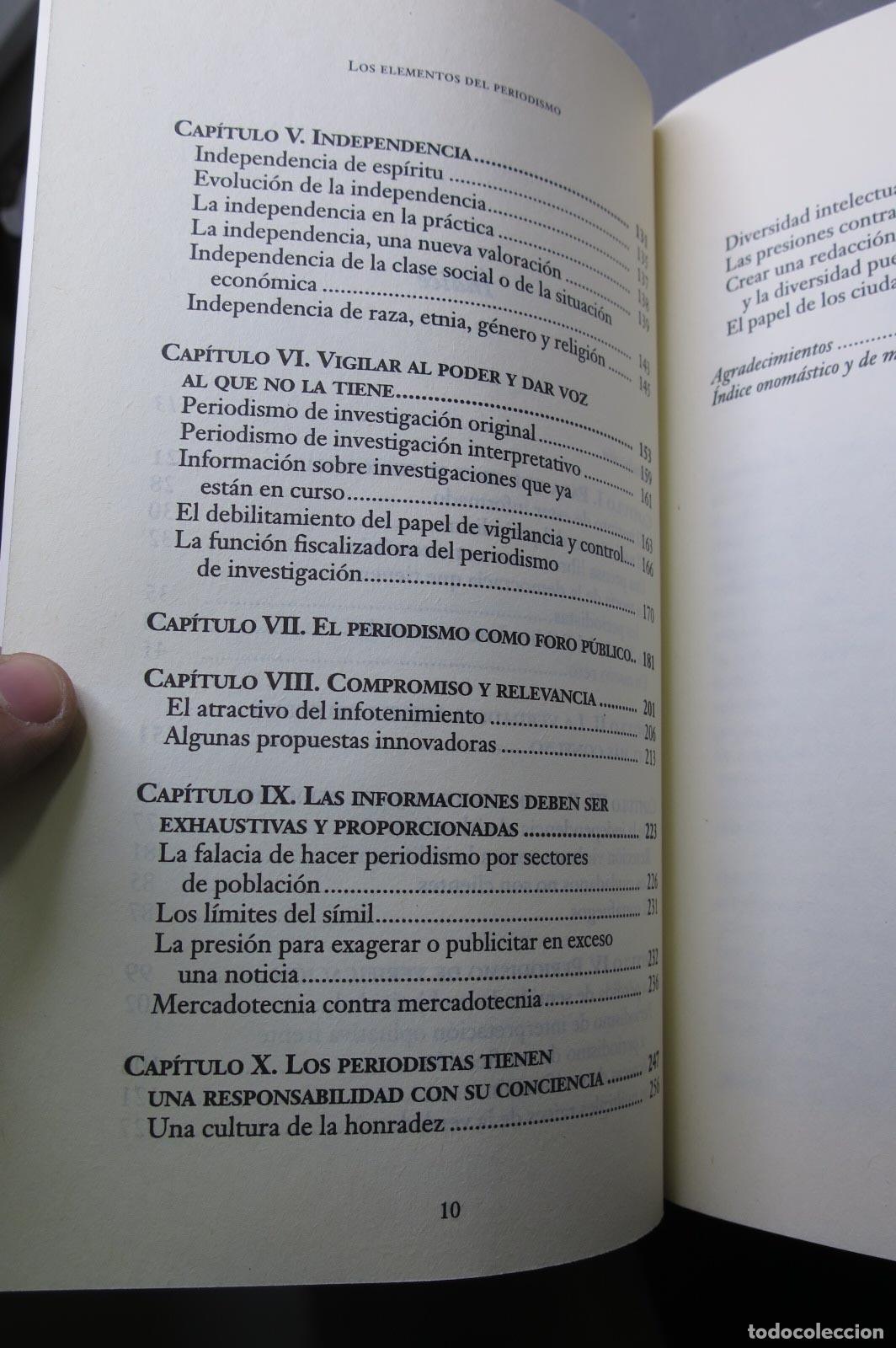 Libros de segunda mano: Los elementos del periodismo. Tom Rosenstiel - Foto 3