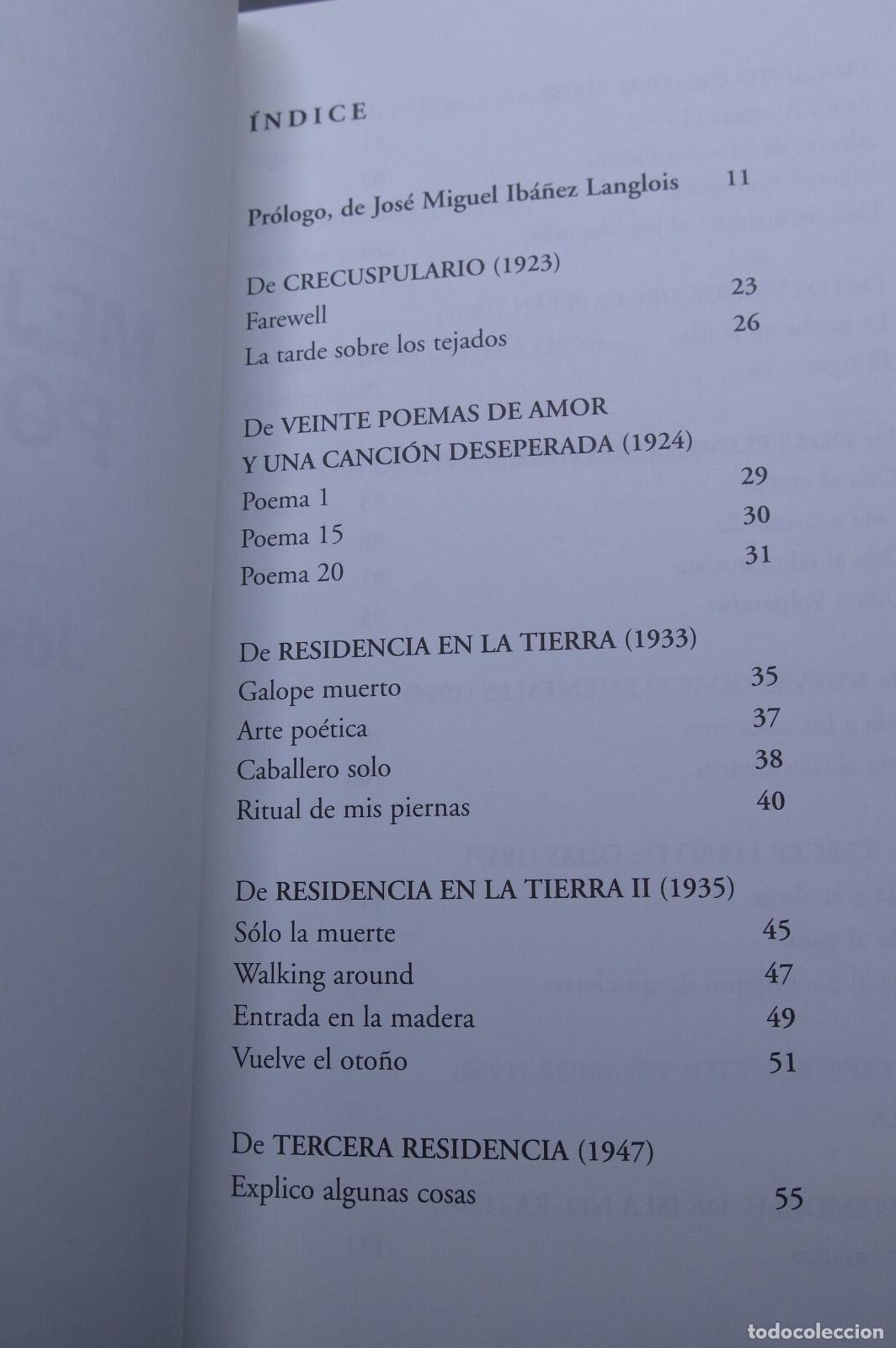 Libros de segunda mano: Neruda. Jos&eacute; Miguel Ib&aacute;&ntilde;ez Langlois - Foto 2