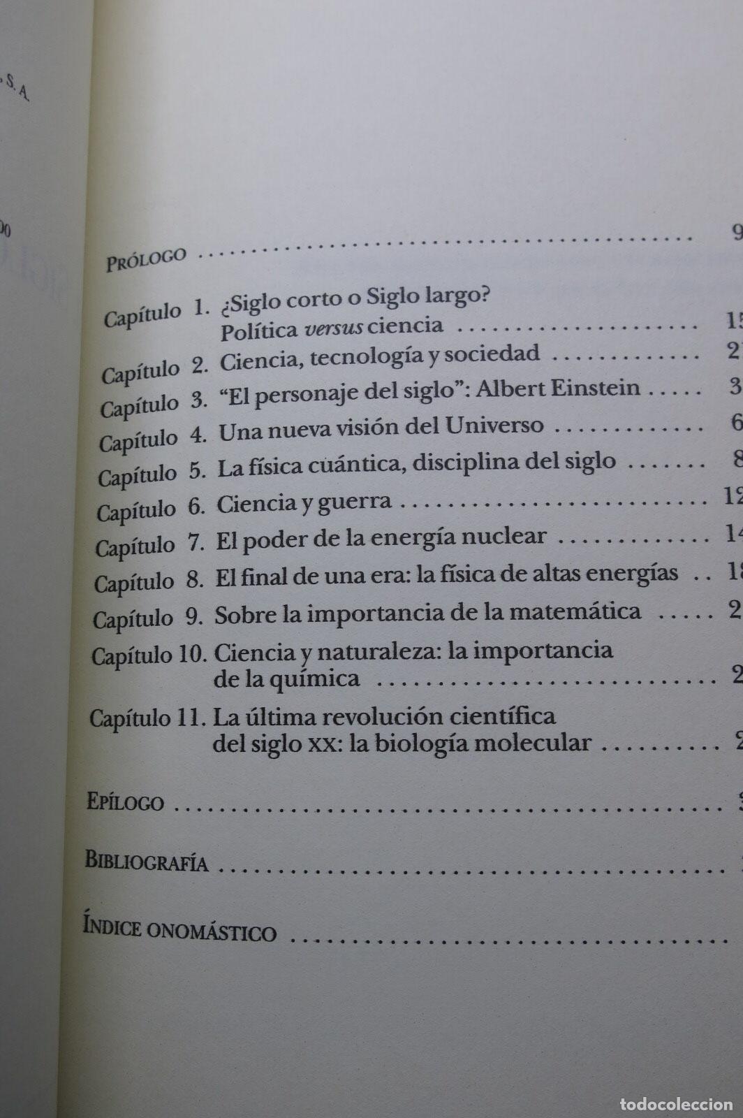 Libros de segunda mano: El siglo de la ciencia. Jos&eacute; Manuel S&aacute;nchez Ron - Foto 2