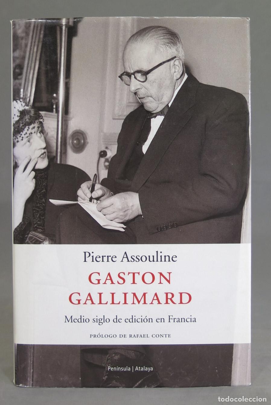 Libros de segunda mano: Gaston Gallimard. Pierre Assouline - Foto 1