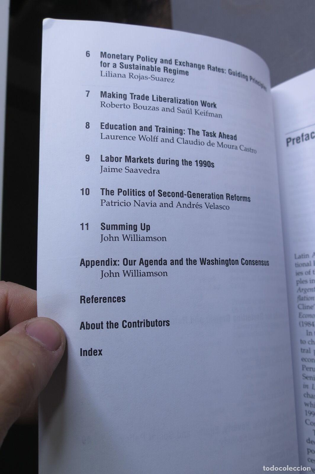 Libros de segunda mano: After the Washington Consensus. John Williamson - Foto 3