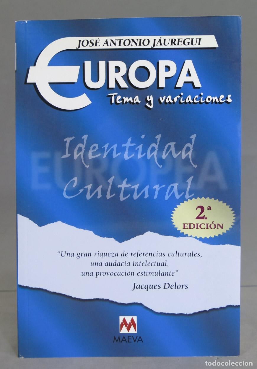 Libros de segunda mano: Europa, tema y variaciones. Jos&eacute; Antonio J&aacute;uregui - Foto 1