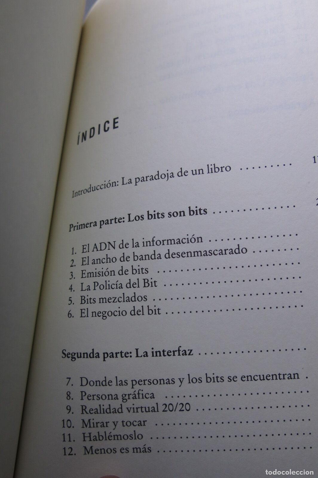 Libros de segunda mano: El mundo digital. Nicholas Negroponte - Foto 2