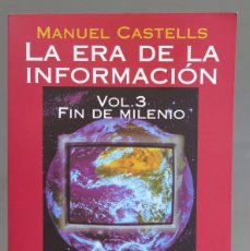Libros de segunda mano: FIN DE MILENIO. MANUEL CASTELLS. Lote 401960334