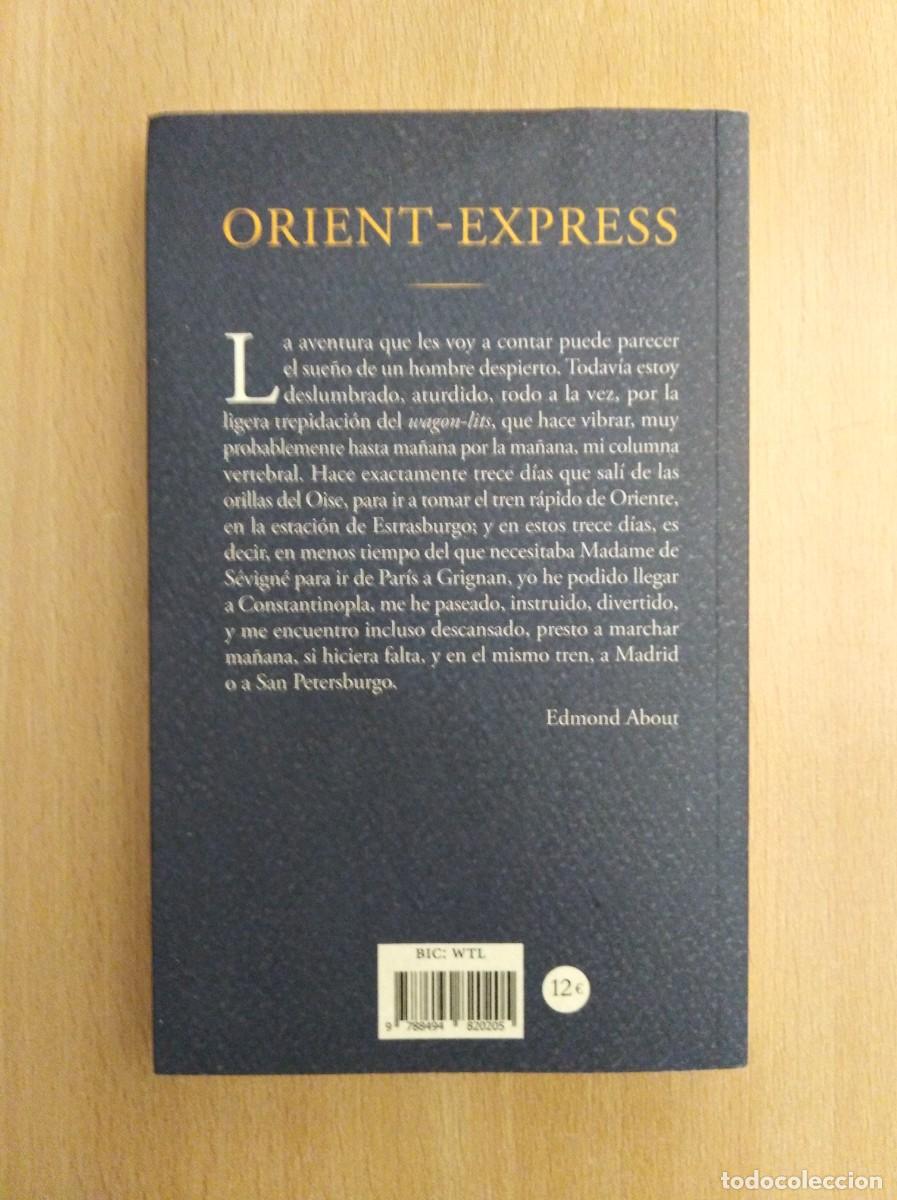 Libros de segunda mano: ORIENT-EXPRESS. Edmond About - Foto 2