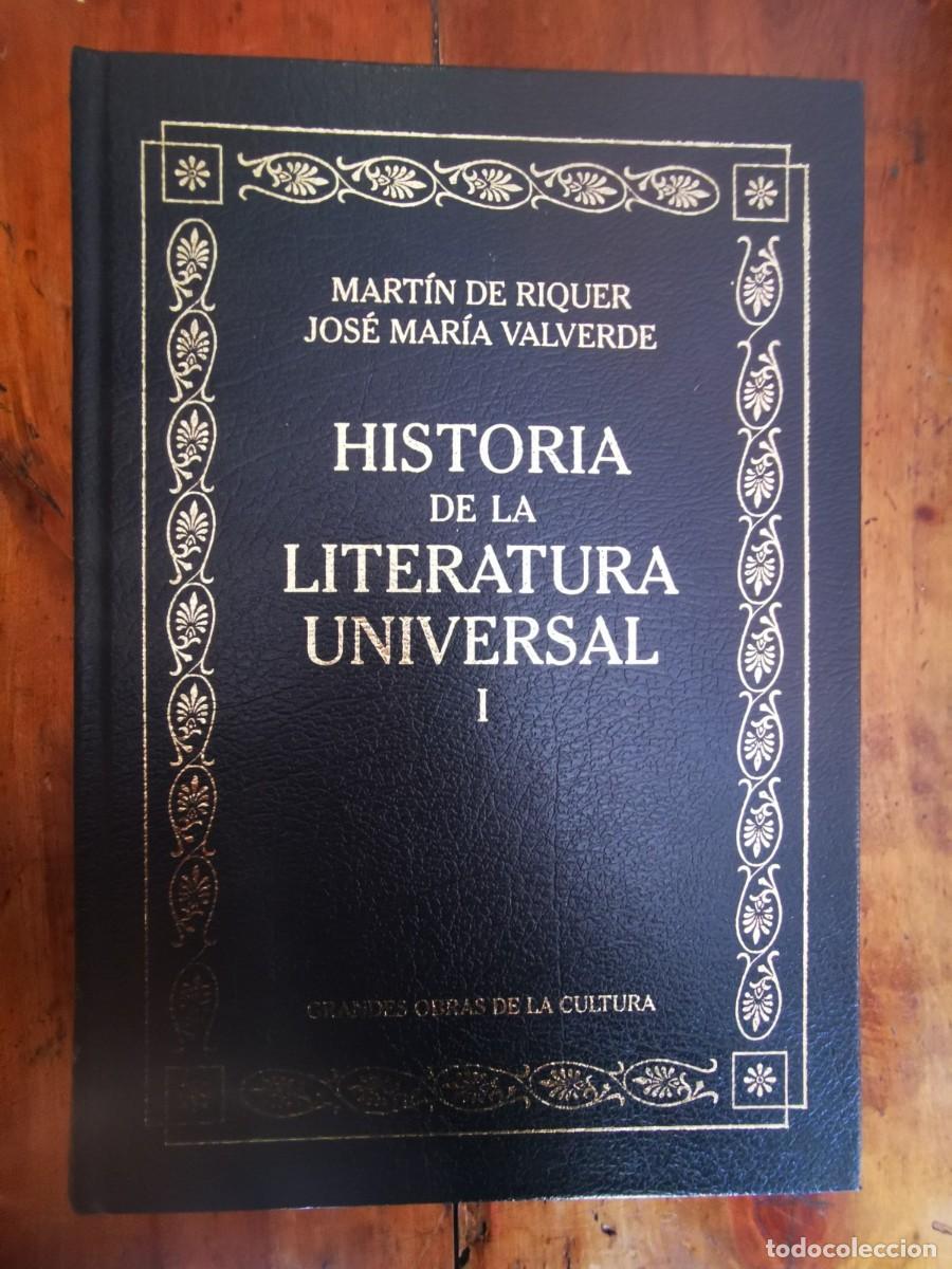 Libros de segunda mano: RIQUER, Martin de. Historia de la literatura universal - Foto 1