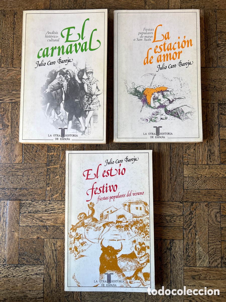 Libros de segunda mano: Biblioteca Julio Caro Baroja 3 vol. - Taurus - Foto 1