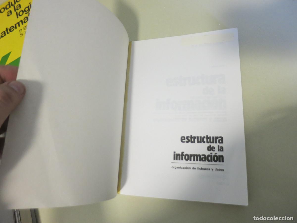 Libros de segunda mano: ESTRUCTURA DE LA INFORMACION MU&Ntilde;OZ LOPEZ PARANINFO - Foto 3