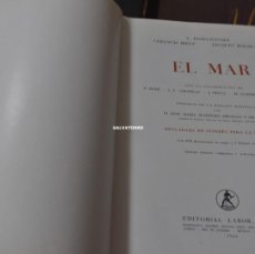 Libros de segunda mano: ROMANOVSKY. BOEUF BOURCART EL MAR EDITORIAL LABOR. 1968.. Lote 402058274