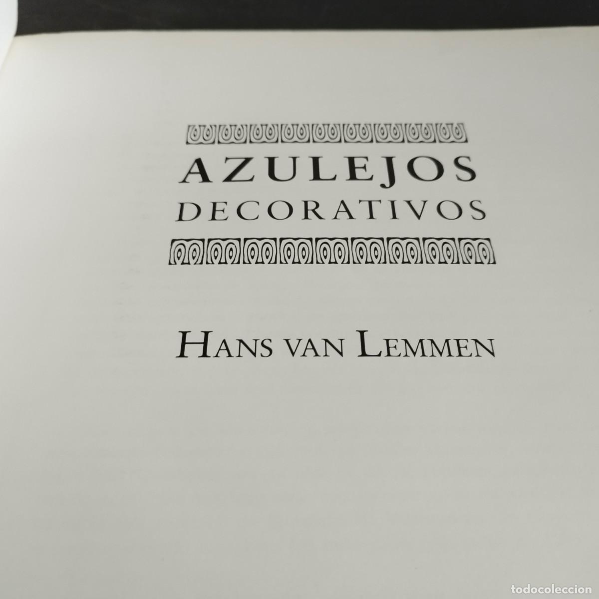 Libros de segunda mano: AZULEJOS DECORATIVOS / CONS47AB / HANS VA LEMMEN - Foto 8