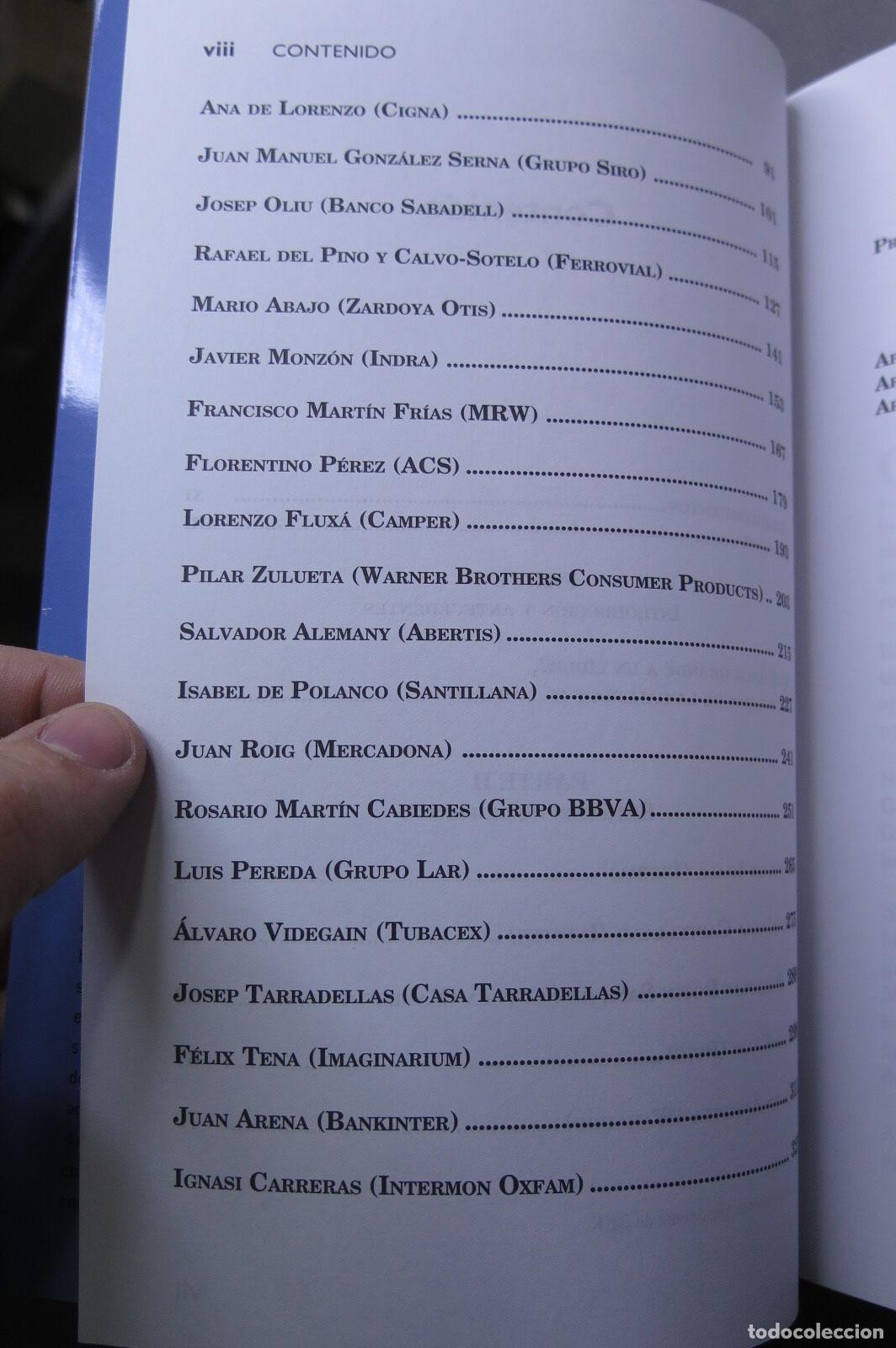 Libros de segunda mano: CLAVES DE EXITO DE 26 LIDERES ESPA&Ntilde;OLES - Foto 3