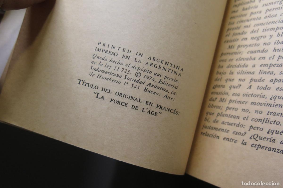 Libros de segunda mano: La plenitud de la vida. Beauvoir - Foto 2