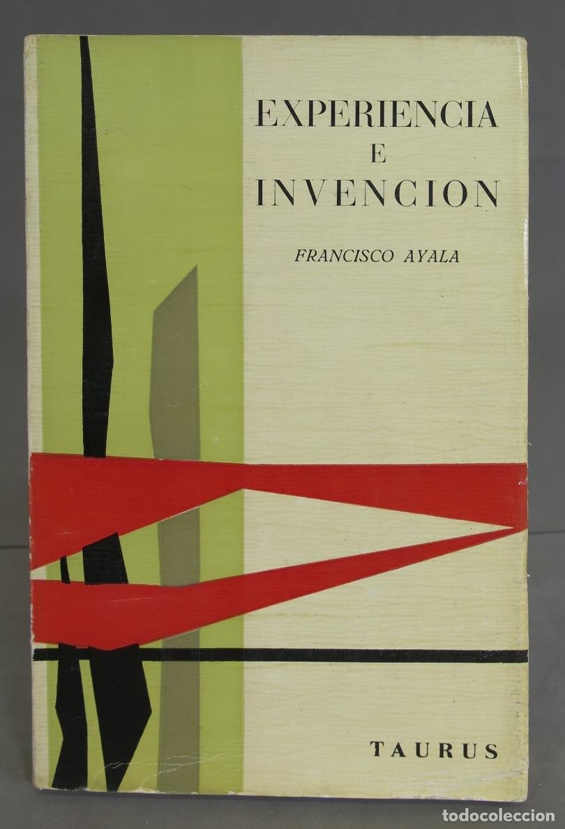 Libros de segunda mano: Experiencia e invenci&oacute;n. Ayala - Foto 1