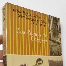 Libros de segunda mano: LOS ZOQUES DE CHIAPAS - VV.AA.. Lote 402193399