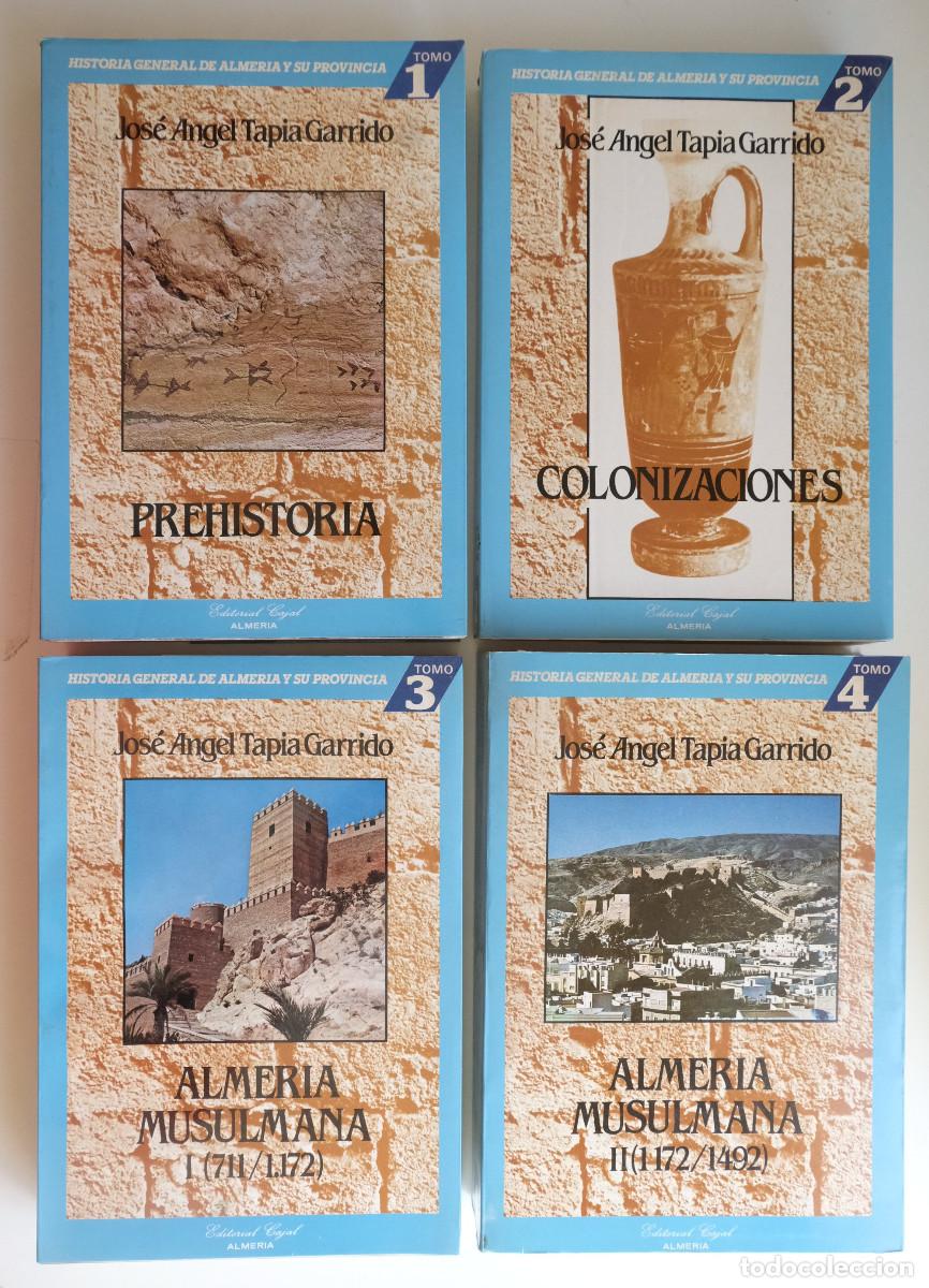 Libros de segunda mano: Historia General de Almer&iacute;a y su provincia. Prehistoria. Colonizaciones. Almer&iacute;a Musulmana I y II