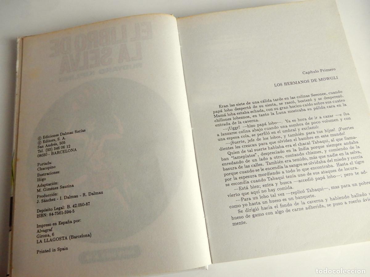 Libros de segunda mano: EL LIBRO DE LA SELVA - RUDYARD KIPLING - EDITORS SA, 1985 - Foto 4