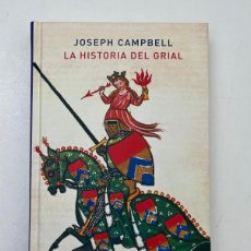 Libros de segunda mano: LA HISTORIA DEL GRIAL, JOSEPH CAMPBELL (ATALANTA, PRIMERA EDICIÓN 2019). Lote 402235579