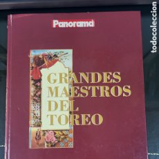 Libros de segunda mano: GRANDES MAESTROS DEL TOREO. VV. AA. PRÓLOGO DE VICENTE ZABALA PORTOLES. Lote 402240399