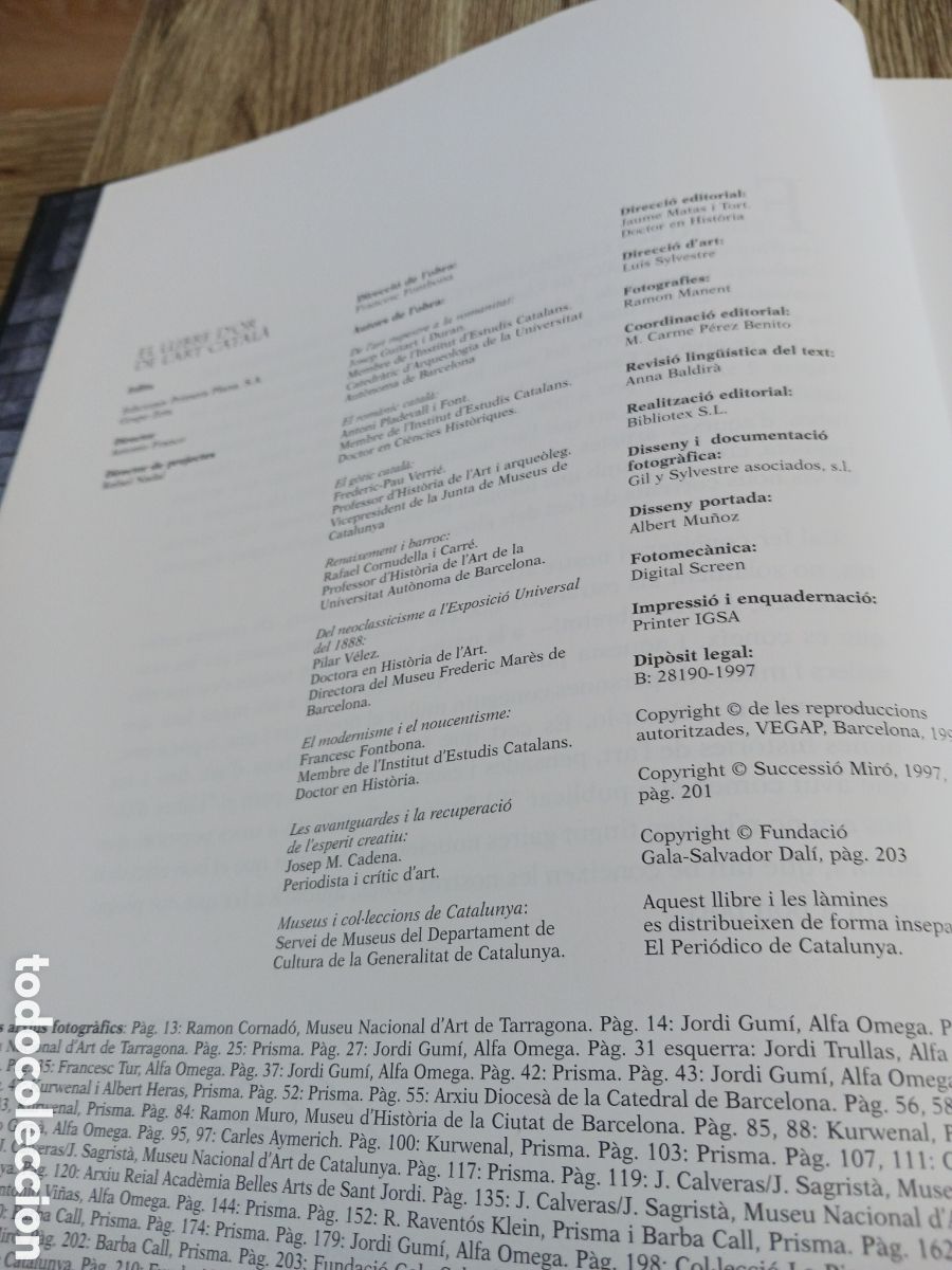 Libros de segunda mano: El llibre dOr de lArt Catal&agrave; - Foto 4