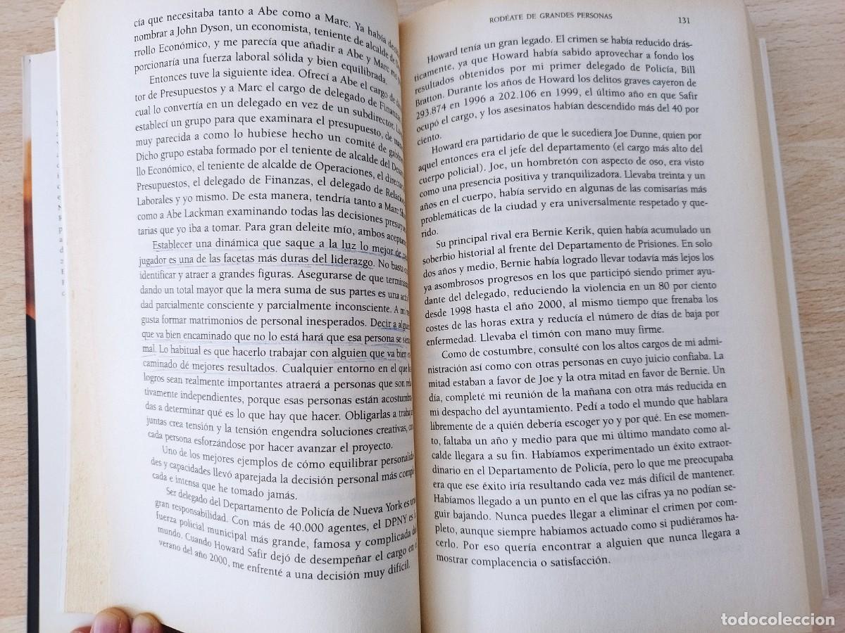 Libros de segunda mano: Liderazgo. Rudolph W. Giuliani Primera Edici&oacute;n de 2002 - Foto 5