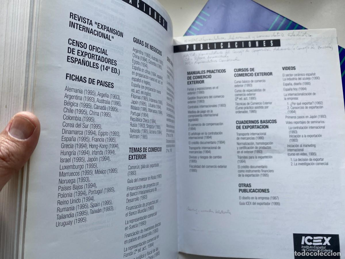 Libros de segunda mano: COMERCIO EXTERIOR 2 TOMOS. CURSO DE ESPECIALISTAS. ICEX. - Foto 4