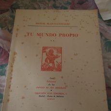 Libros de segunda mano: RVPR MA 24 TU MUNDO PROPIO. - BLANCO-GONZÁLEZ, MANUEL.. Lote 402272884