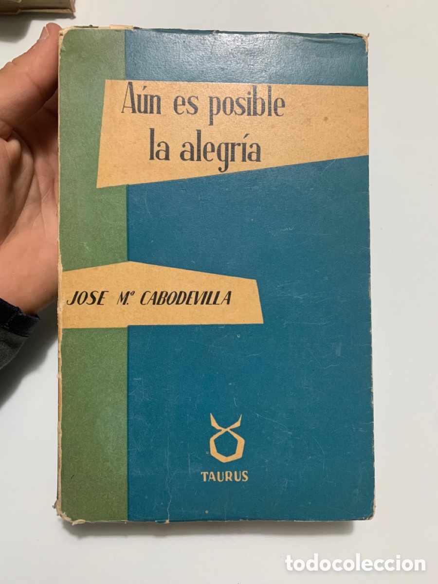 Libros de segunda mano: A&uacute;n es posible la alegria. Jose M. Cabodevilla. Editorial taurus. - Foto 1