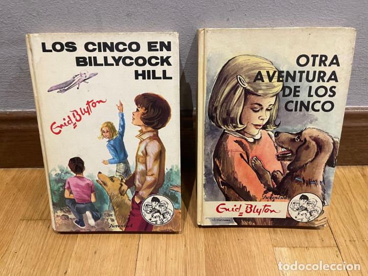 Libros de segunda mano: 2 LIBROS DE LOS CINCO DE ENID BLYTON - Foto 1