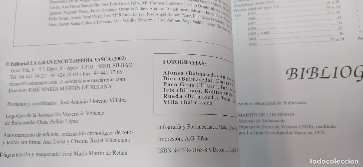 Libros de segunda mano: Balmaseda su pasi&oacute;n viviente Retana - Foto 2