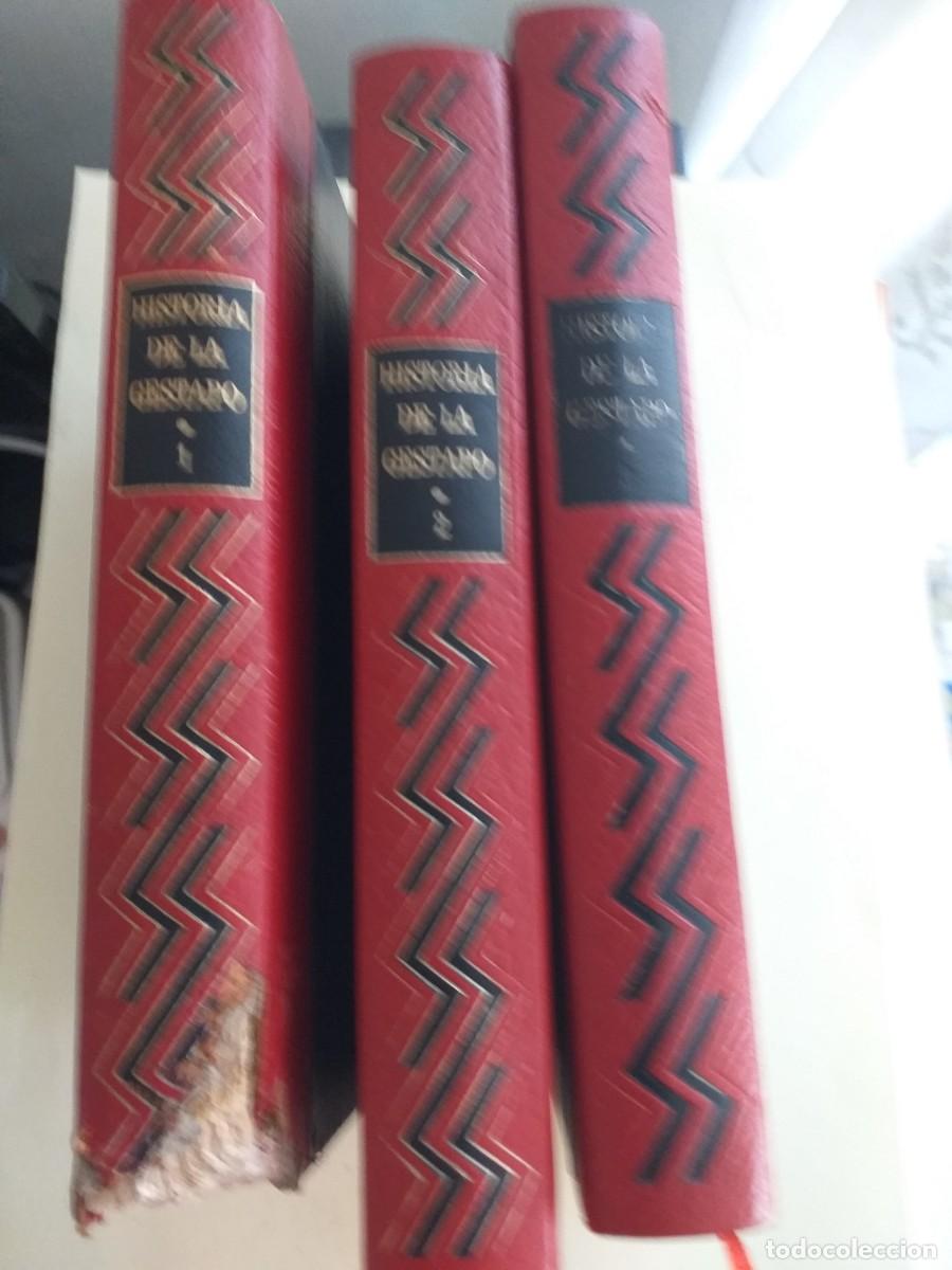 Libros de segunda mano: historia de la Gestapo ed c&iacute;rculo de amigos de la historia 3 tomos - Foto 1