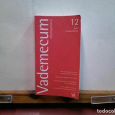 Libros de segunda mano: VADEMECUM INTERNACIONAL. GUÍA FARMACOLÓGICA. UBM MEDICA.. Lote 402397649
