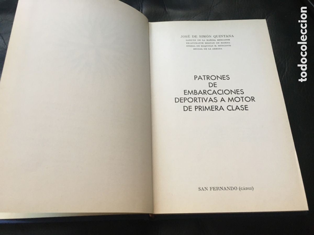 Libros de segunda mano: Patrones de embarcaciones deportivas a motor de primera clase - Foto 3