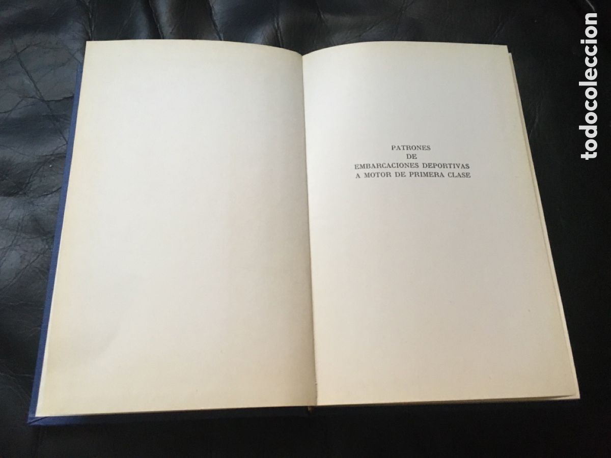 Libros de segunda mano: Patrones de embarcaciones deportivas a motor de primera clase - Foto 1