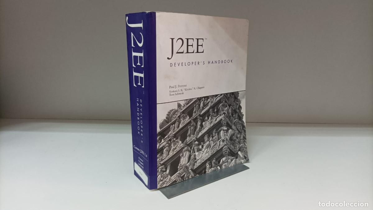 Libros de segunda mano: J2EE (programaci&oacute;n java)+CD ~ P.J.Perrone, V.S.R.Chaganti, T.Schwenk | ed.Developers handbook(2003) - Foto 1