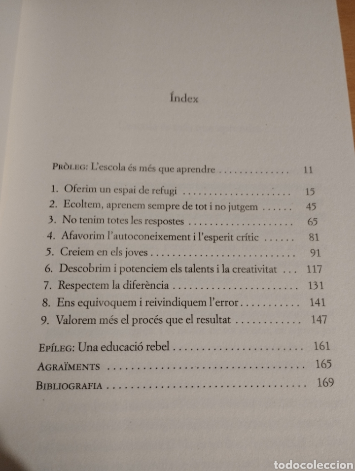 Libros de segunda mano: UNA EDUCACI&Oacute; REBEL. EL PODER DE TRANSFORMAR LA SOCIETAT (CRISTIAN OLIV&Eacute;) - Foto 3