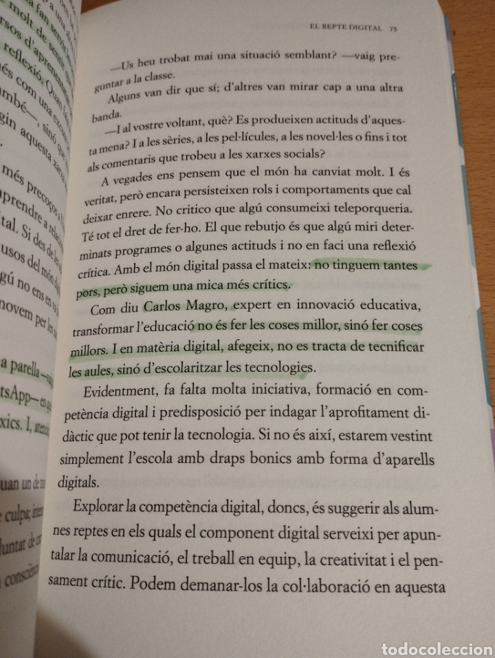 Libros de segunda mano: UNA EDUCACI&Oacute; REBEL. EL PODER DE TRANSFORMAR LA SOCIETAT (CRISTIAN OLIV&Eacute;) - Foto 4
