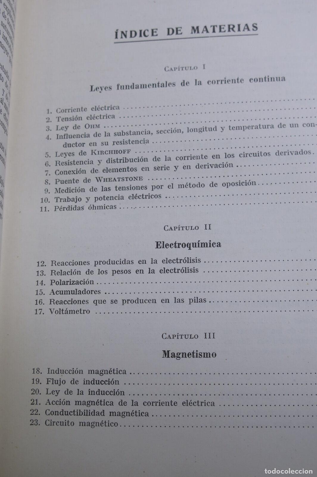 Libros de segunda mano: ELECTROTECNIA. A. THOMALEN - Foto 2