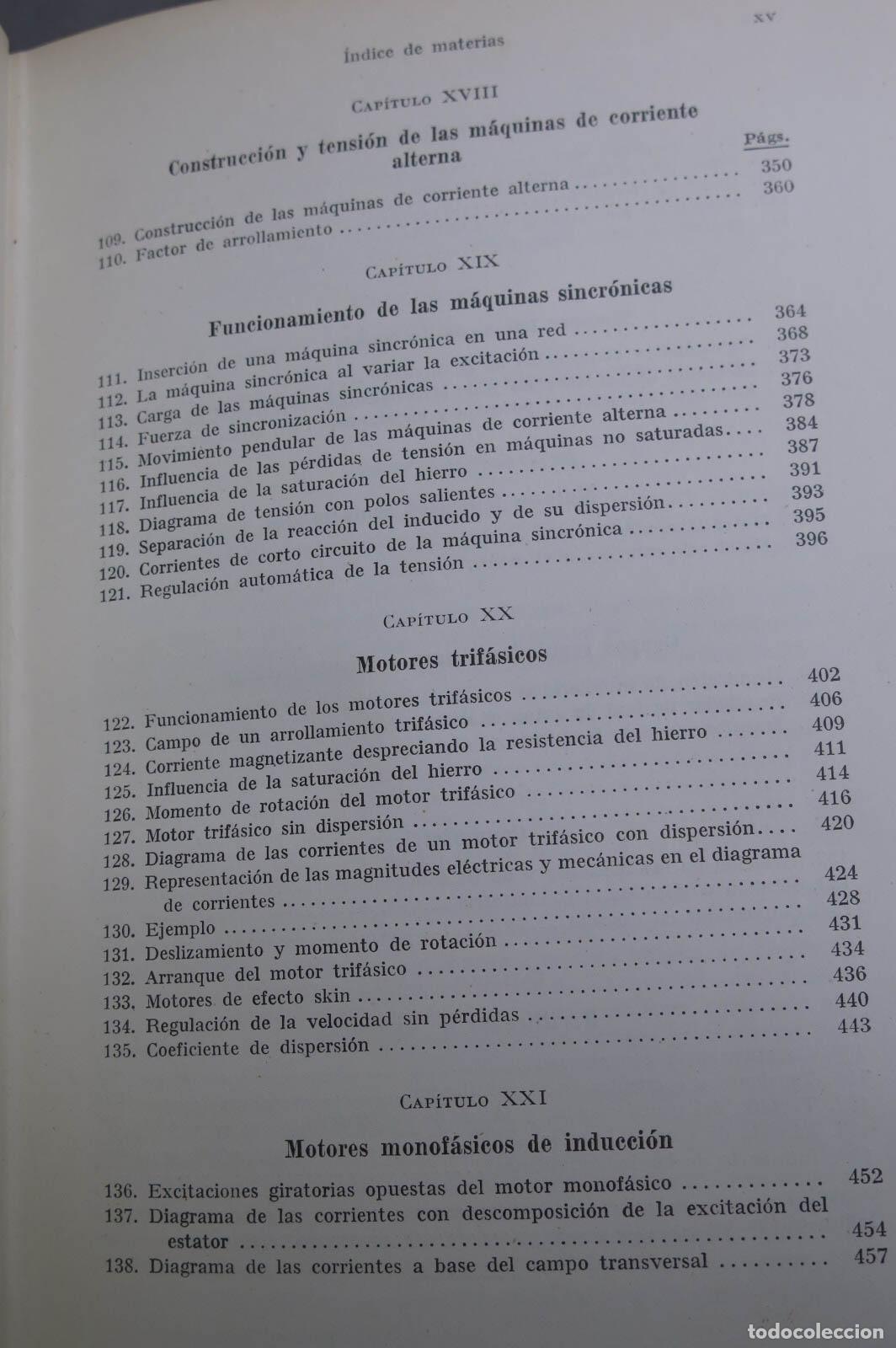 Libros de segunda mano: ELECTROTECNIA. A. THOMALEN - Foto 6