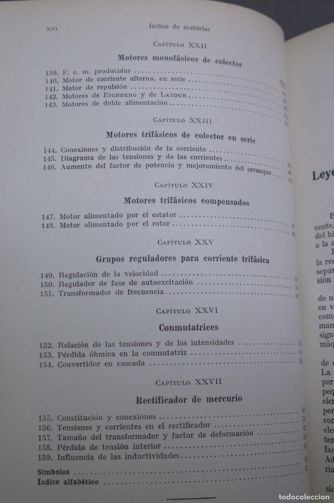 Libros de segunda mano: ELECTROTECNIA. A. THOMALEN - Foto 7