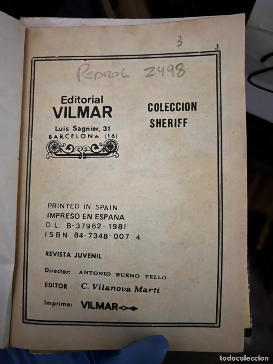 Libros de segunda mano: B&Uacute;SQUEDA FEBRIL. RANCHEROS. COLECCI&Oacute;N OESTE. EDITORIAL VILMAR, 1981. - Foto 3