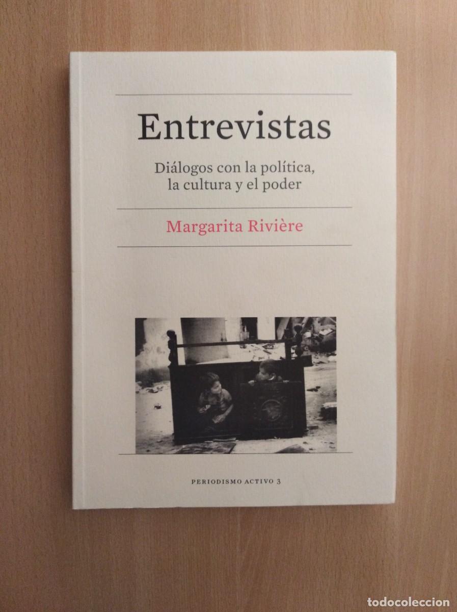 Libros de segunda mano: ENTREVISTAS. Margarita Rivi&egrave;re - Foto 1