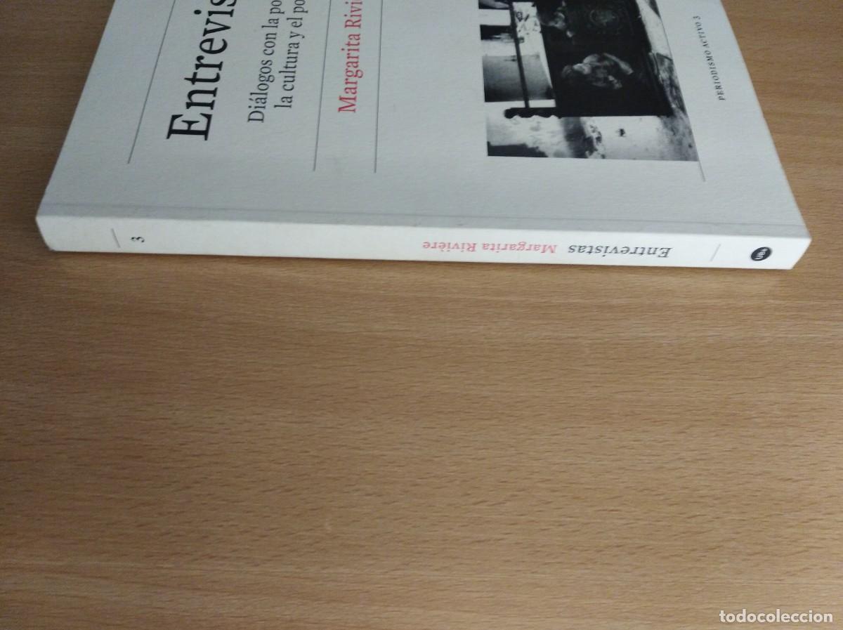 Libros de segunda mano: ENTREVISTAS. Margarita Rivi&egrave;re - Foto 3