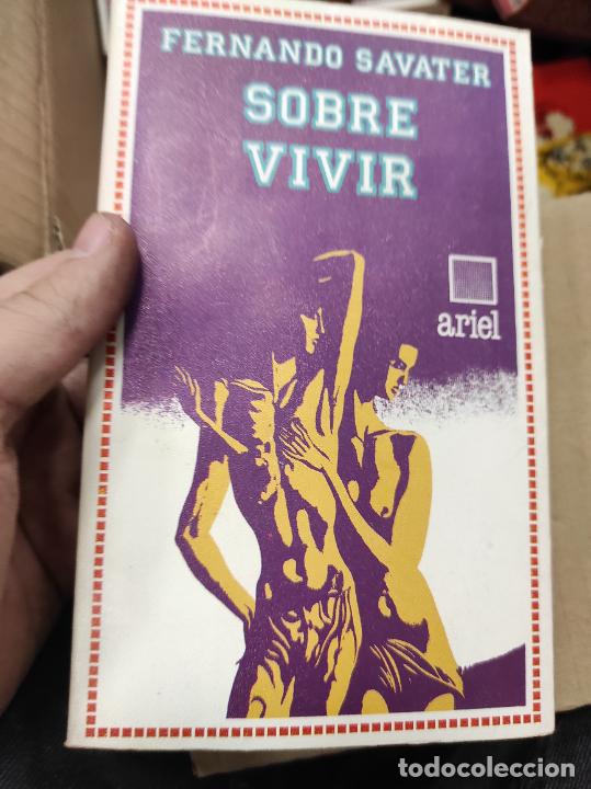 Libros de segunda mano: Fernando Savater - Sobre vivir - Foto 1