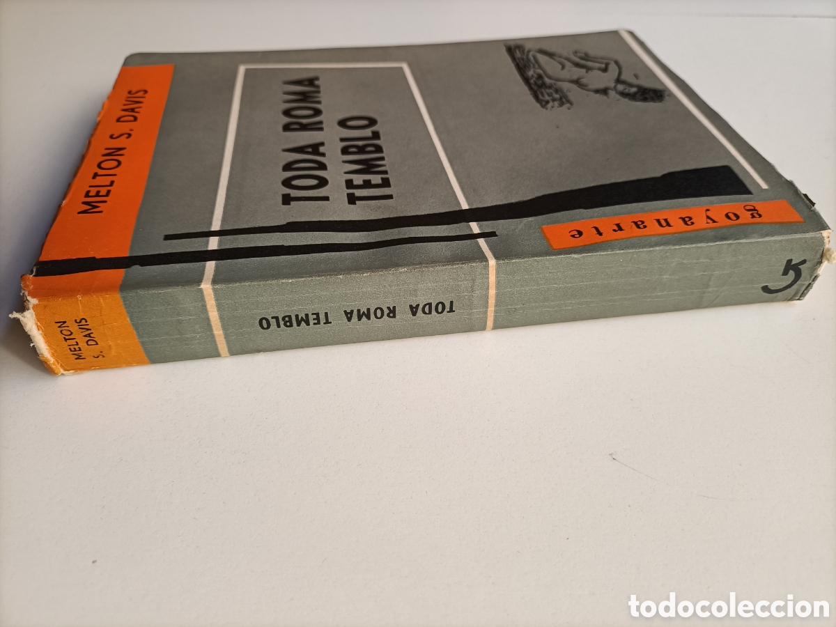 Libros de segunda mano: Toda Roma tembl&oacute; Melton S.Davis - Foto 4
