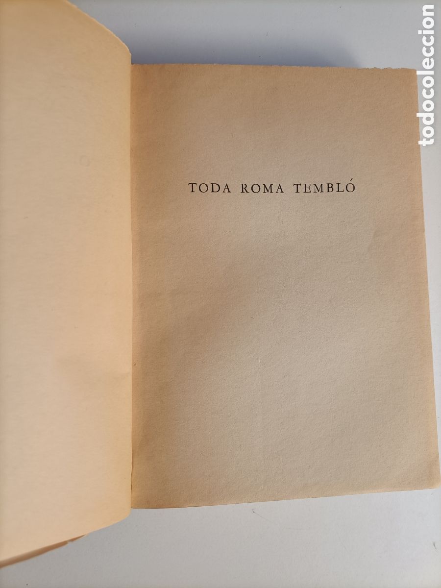 Libros de segunda mano: Toda Roma tembl&oacute; Melton S.Davis - Foto 8