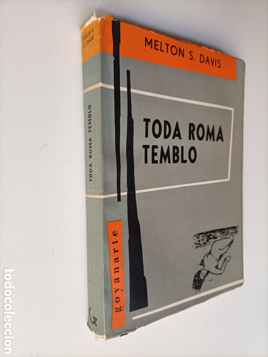 Libros de segunda mano: Toda Roma tembl&oacute; Melton S.Davis - Foto 1